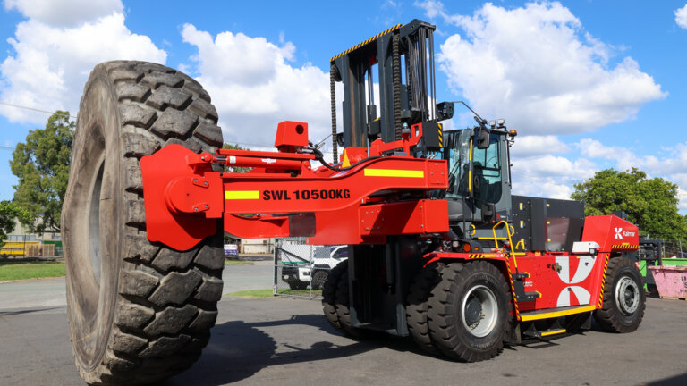 Heavy electric forklift - Built mine ready