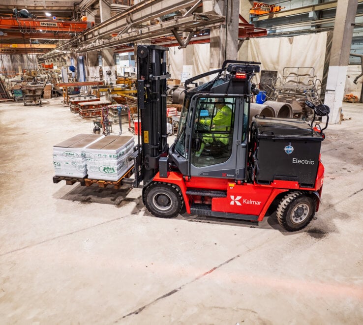 Light Electric Forklift Trucks 5-9 ton